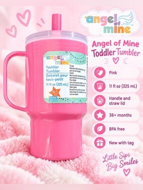 New Toddler Tumbler with Handle - 11 oz